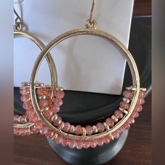 Anthropologie by Marlyn Schiff  Beaded Drop Earrings - Picture 3 of 7